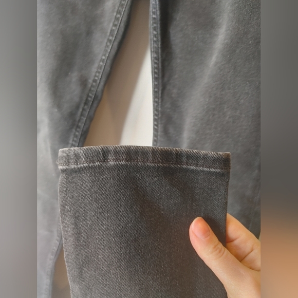 Acne Studios Peg Jean Used Black NWT Size 24 - Picture 9 of 11
